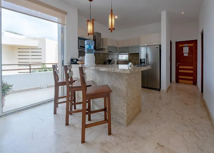 Penthouse Turquesa - Beachside - At Casa Del Mar Ferienhaus Playa del Carmen